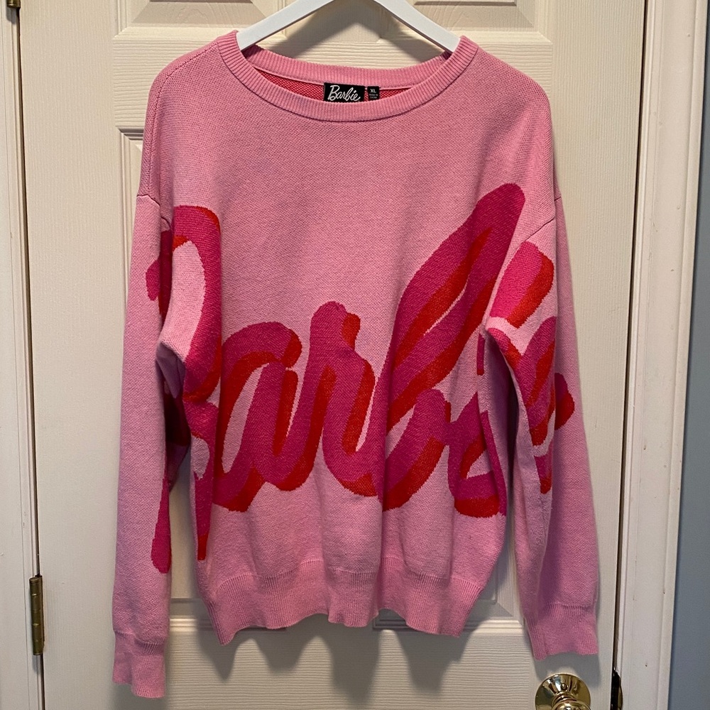 Barbie Crew Neck Sweater EUC - Picture 2 of 5